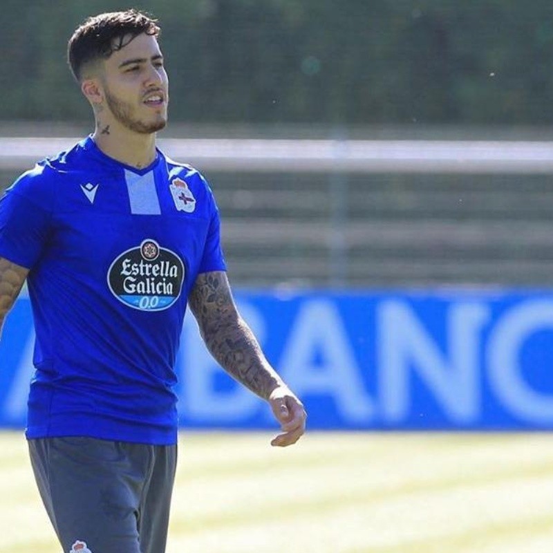 Beto da Silva realizó su primera práctica en el Depor y ya conoce su dorsal para esta temporada