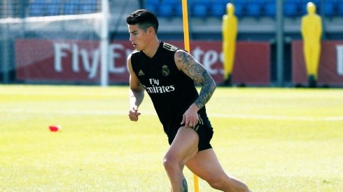 James Rodríguez ilusiona al Real Madrid con su posteo: "Aquí estamos otra vez"