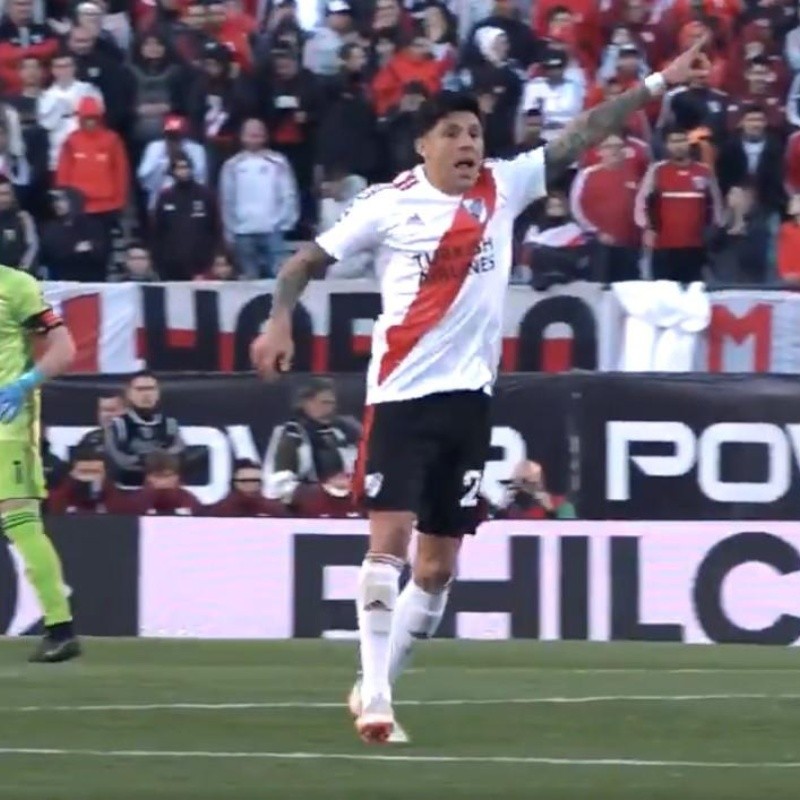 River subió un video y explotaron los comentarios diciendo que Enzo Pérez maneja la cuenta