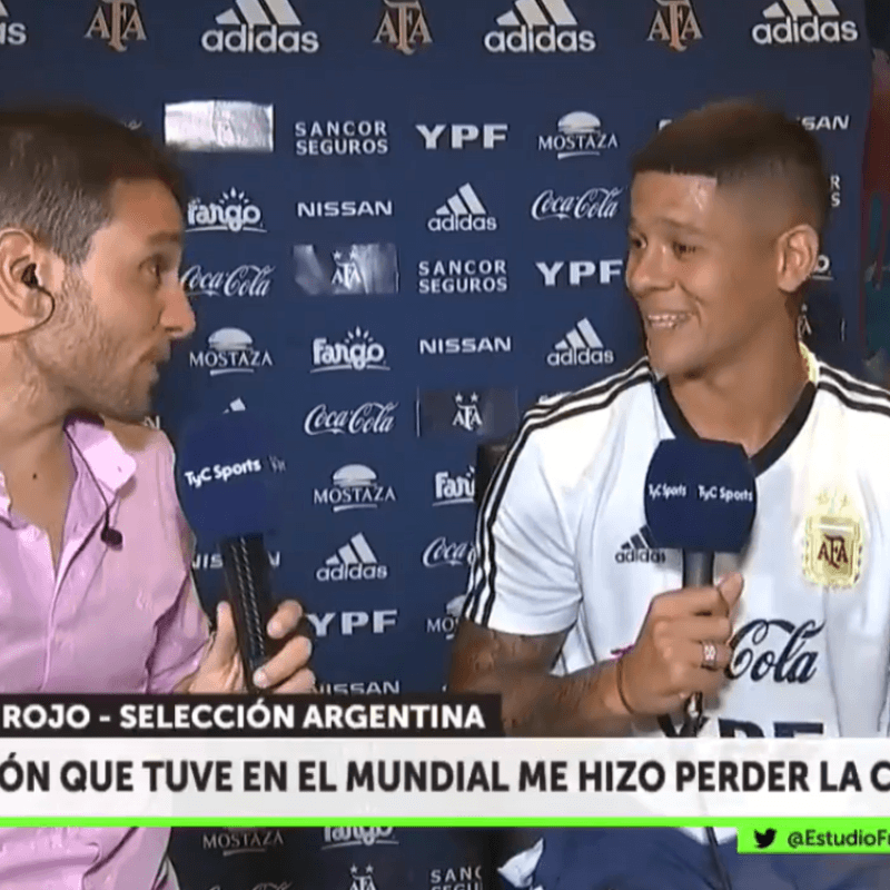 Rojo sobre Messi: "Es calentón, en los partiditos que hacemos quiere ganar siempre"