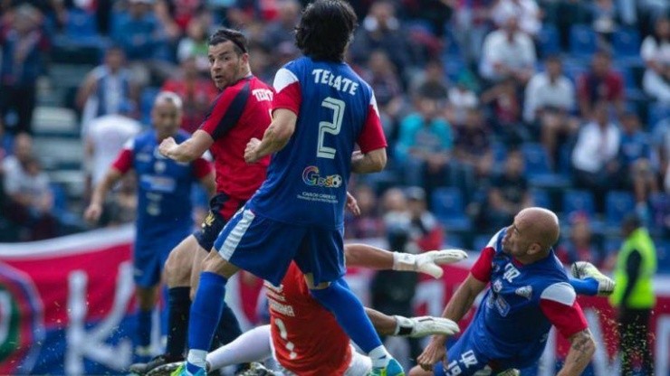 Empate entre las leyendas de Cruz Azul y las de Atlante