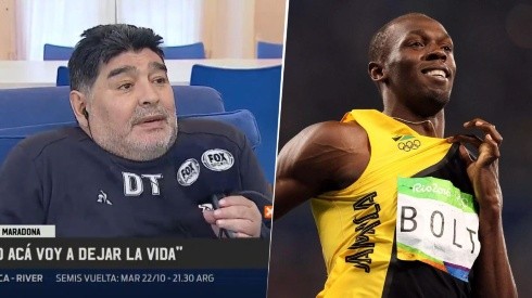 Diego Maradona: "Quería traer a Usain Bolt, pero no me lo venden"