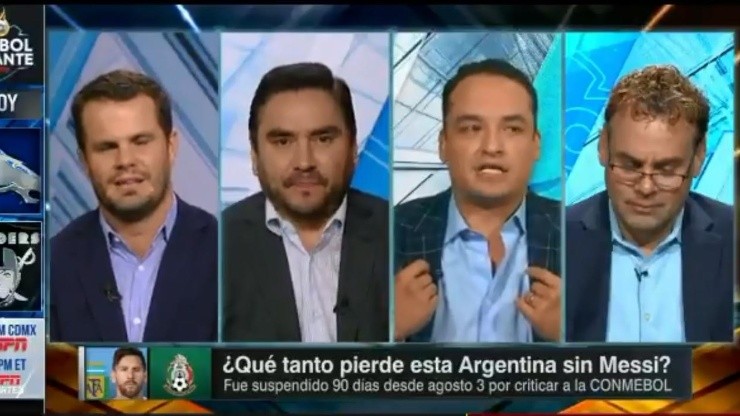 Polémica en la previa del partido.