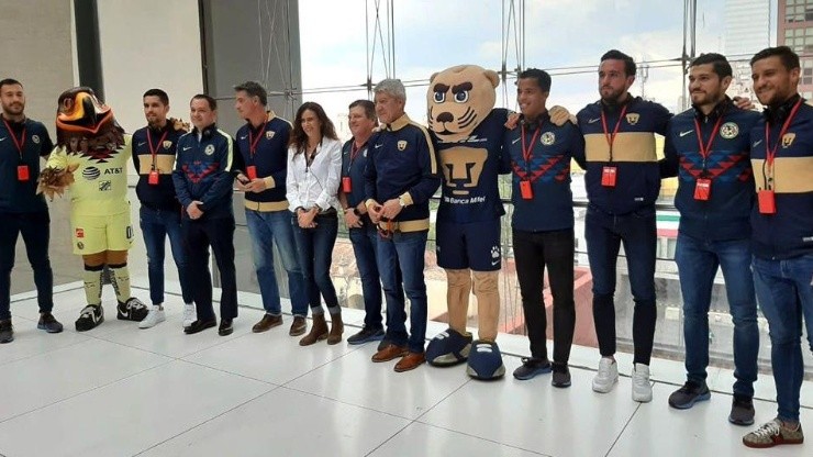 Reinó  la tolerancia entre América y Pumas antes del Clásico Capitalino