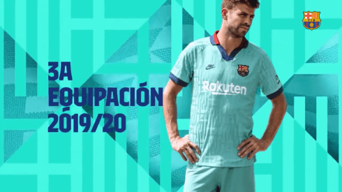 Barcelona oficializa su tercera equipación para la temporada 2019/2020