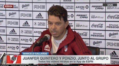 Gallardo habló sobre los rumores de que le habría pedido a Scaloni que cuide a sus jugadores