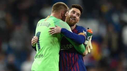 Ter Stegen pidió por muchos años más de Messi en Barcelona