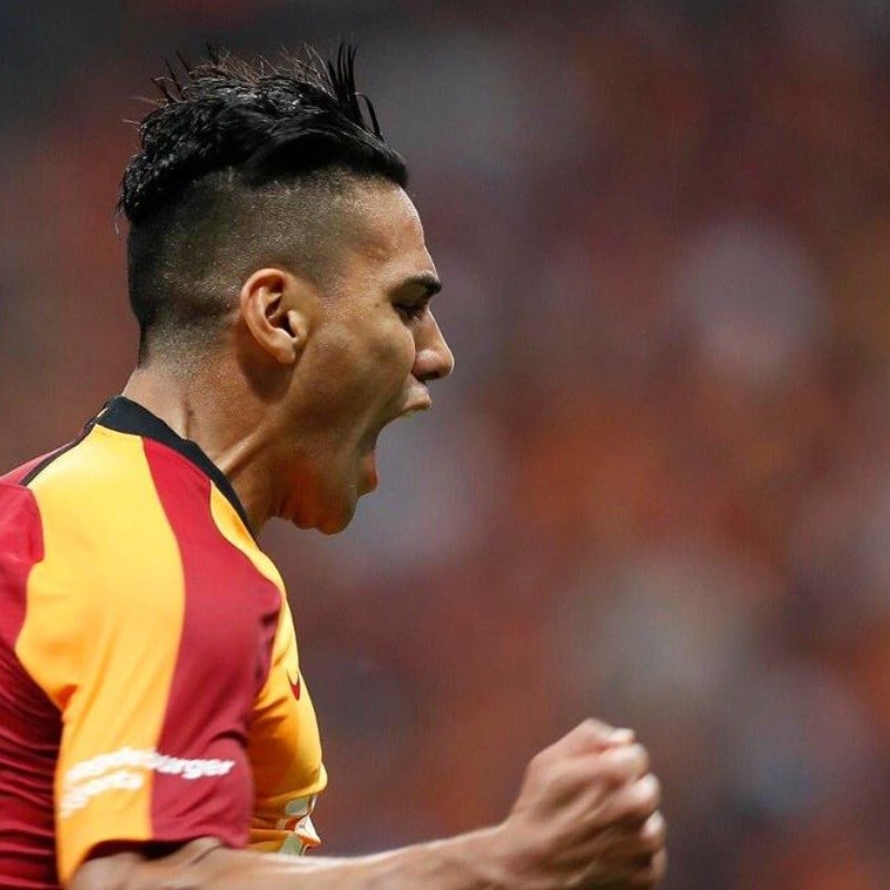 Video: ¡Falcao ya convirtió su primer gol en el Galatasaray!