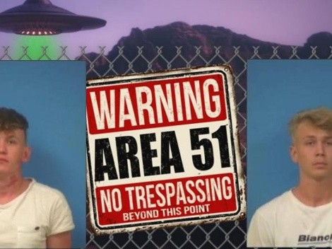 Lo intentaron: 2 YouTubers entraron al Área 51 y fueron arrestados