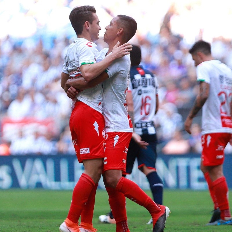 Necaxa le ganó a Rayados en su casa y lo hundió aún más