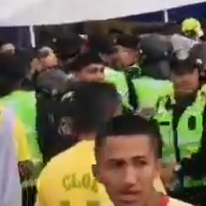 Problemas y bronca entre fans de América y la Policía