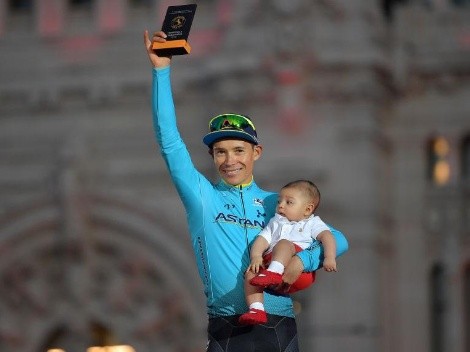 ‘Supermán’ derritió de ternura a todos al recibir merecido premio en La Vuelta
