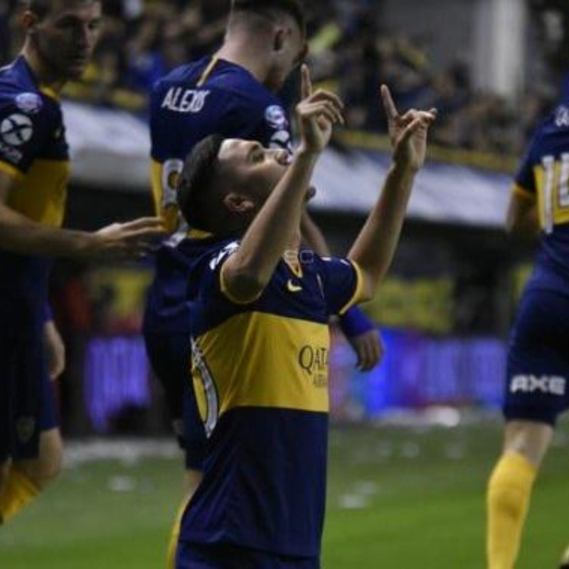 Tres minutos, Andujar se equivocó y Bebelo puso a festejar a Boca