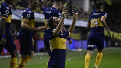 Tres minutos, Andujar se equivocó y Bebelo puso a festejar a Boca