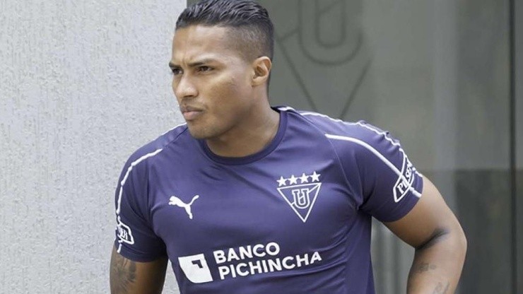 Antonio Valencia, jugador de Liga de Quito.