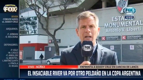 Fox Sports: así formará esta noche River ante Godoy Cruz