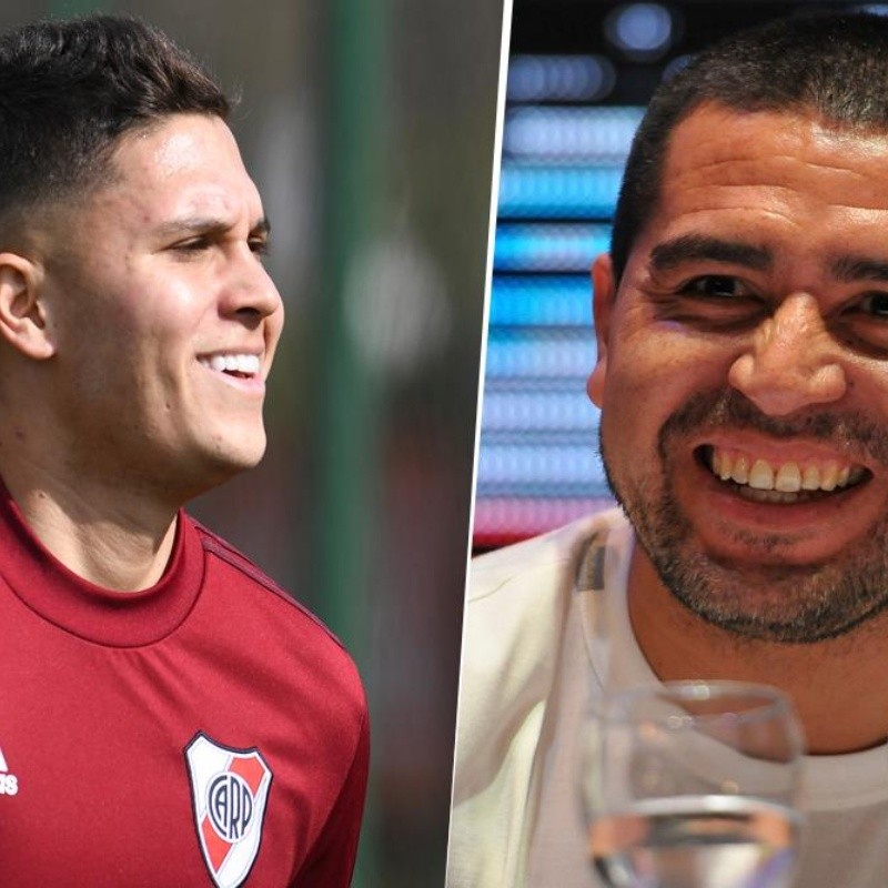 Riquelme se desató en elogios a Juan Fernando Quintero: "Tiene una zurda increíble"