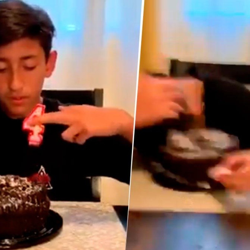 Video viral: estaba 'soplando las velitas', pero no sabía que su cumpleaños era diabólico