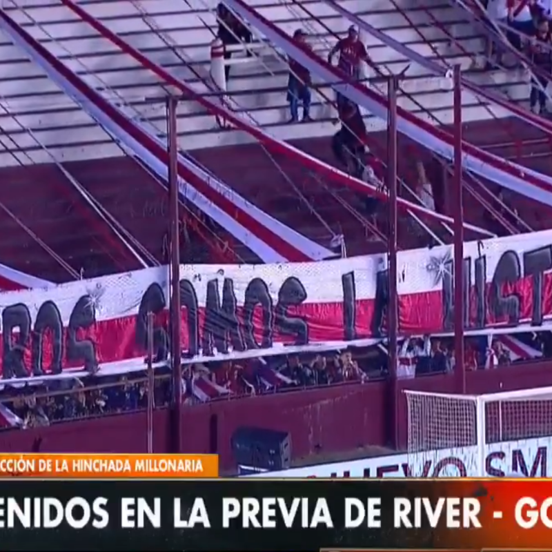 51 detenidos: la facción disidente ganó la tribuna de River