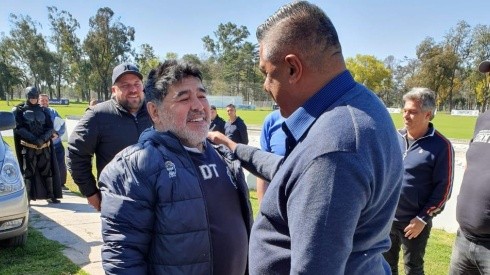 Sellaron la paz: ya hay foto de Chiqui Tapia y Maradona