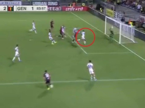 Centro de Nández y gol en contra de Zapata para que Cagliari le gane a Genoa