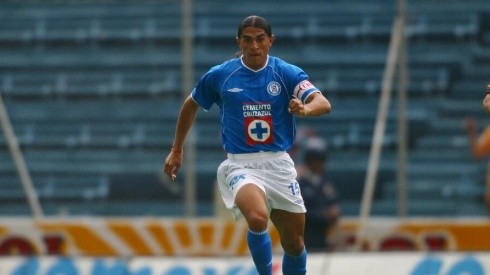 Francisco Palencia en su paso por Cruz Azul.