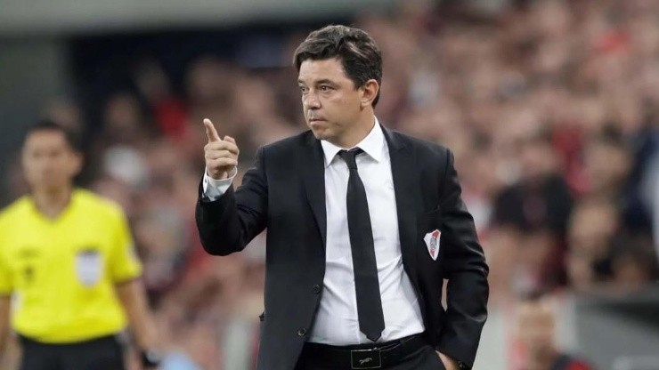 Marcelo Gallardo, entrenador de River.