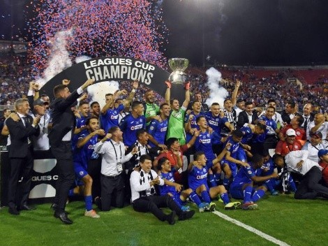 Napoli felicita a Cruz Azul por ser campeón de la Leagues Cup