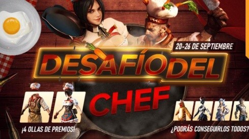 Los Desafíos del Chef llegan a Free Fire