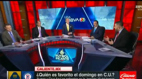 "Pumas es un equipo cobarde" dijo un panelista en Futbol Picante