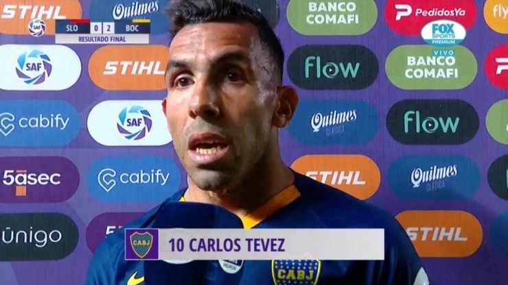 A Tevez le preguntaron sobre cómo toma ser suplente: "Estoy feliz en mi casa"