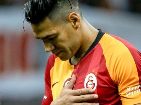 Papelón de Galatasaray: deja en el banco a Falcao, le empatan al 90’ y ahí sí lo meten