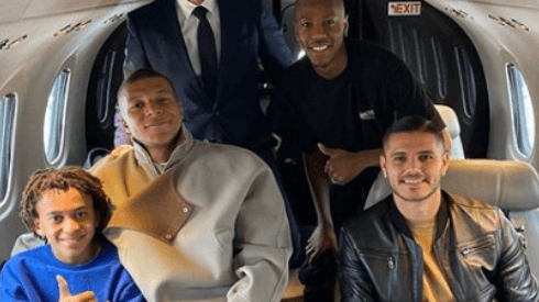 ¿Nace una nueva amistad?: Mbappé posteó en Instagram una foto con Icardi