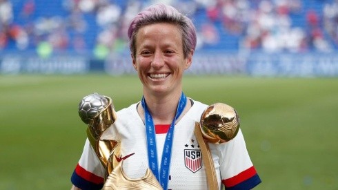 Megan Rapinoe, la jugadora del año.