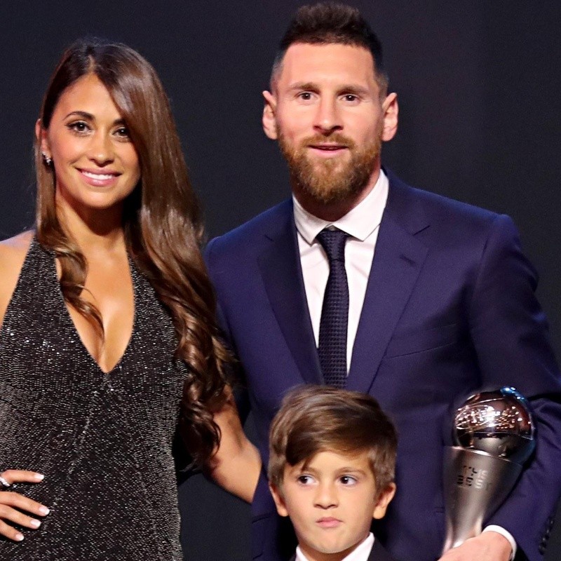 Messi, tras ganar el premio The Best: "Quiero dedicárselo especialmente a mi familia"