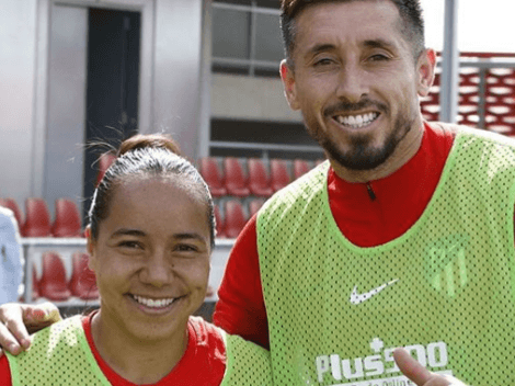 Herrera y Corral entrenaron juntos en Atlético Madrid