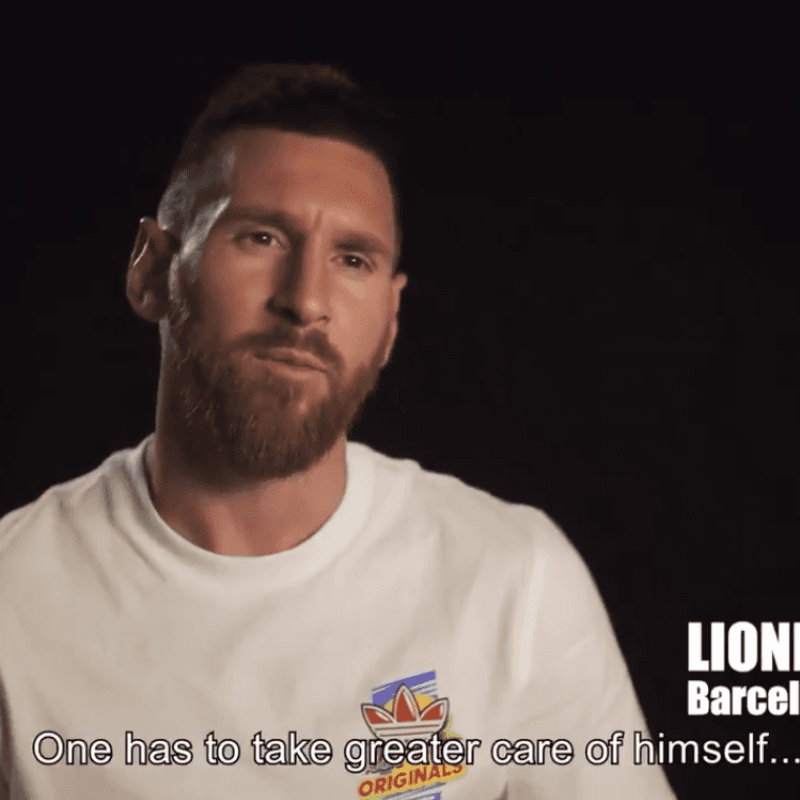 Lionel Messi, con respecto al paso del tiempo: "El cuerpo no perdona"