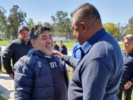 Chiqui Tapia: "Estoy feliz por tener cerca a Maradona"