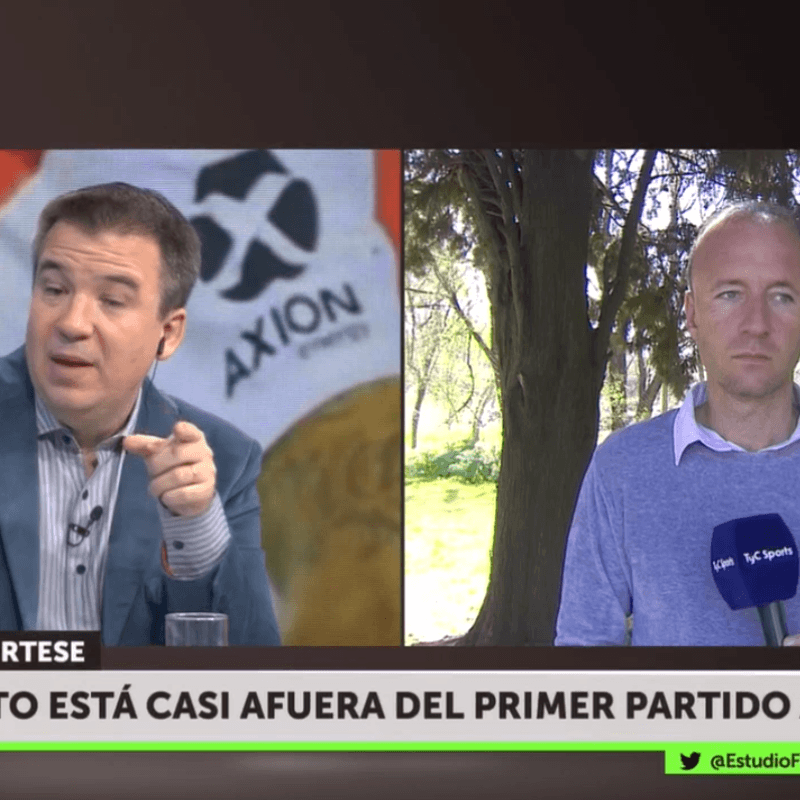 TyC Sports: "Pratto está casi afuera del primer partido ante Boca"