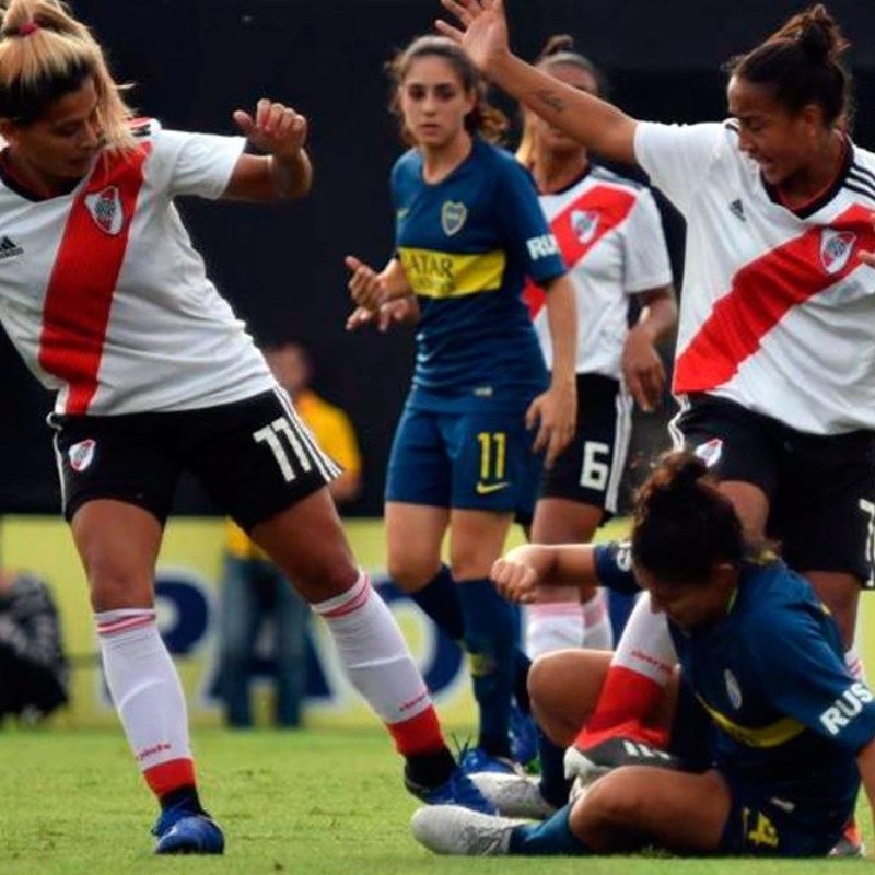 Manija de Superclásico: el jugador que fue a La Bombonera para ver el Boca-River femenino