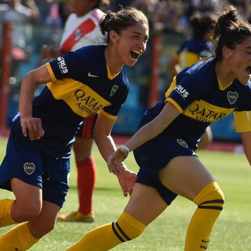 Un 5-0 inolvidable: Boca le ganó a River el primer clásico femenino profesional