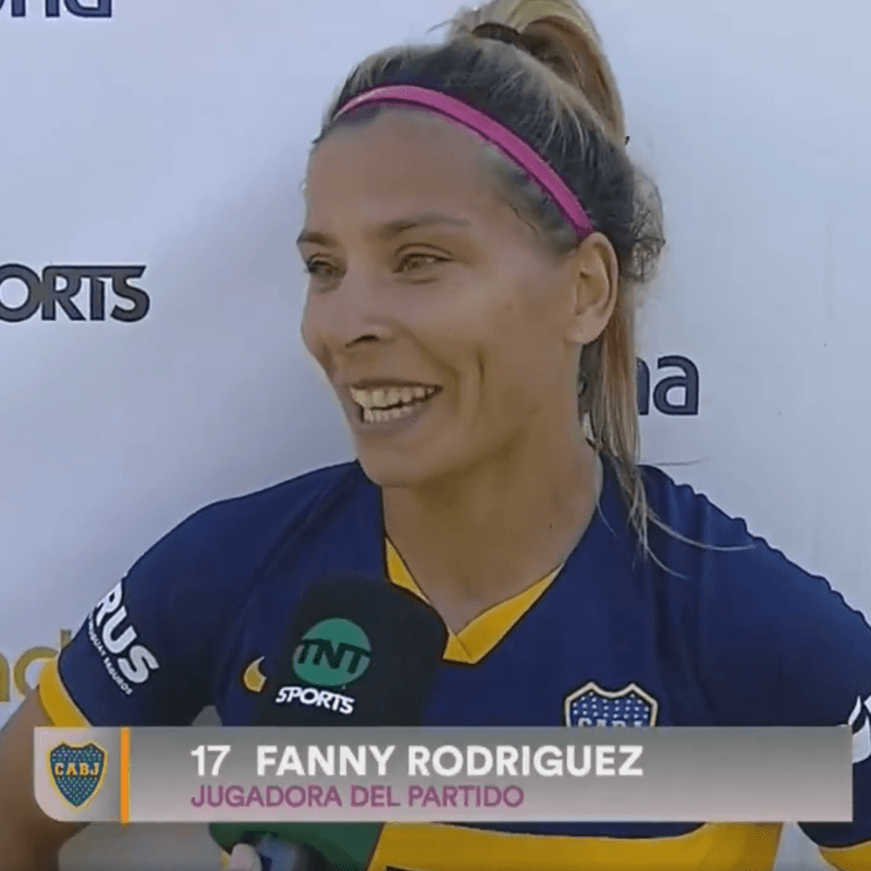 Fanny Rodríguez le hizo tres a River, su exequipo, y tiró: "Boca es lo más grande que hay"