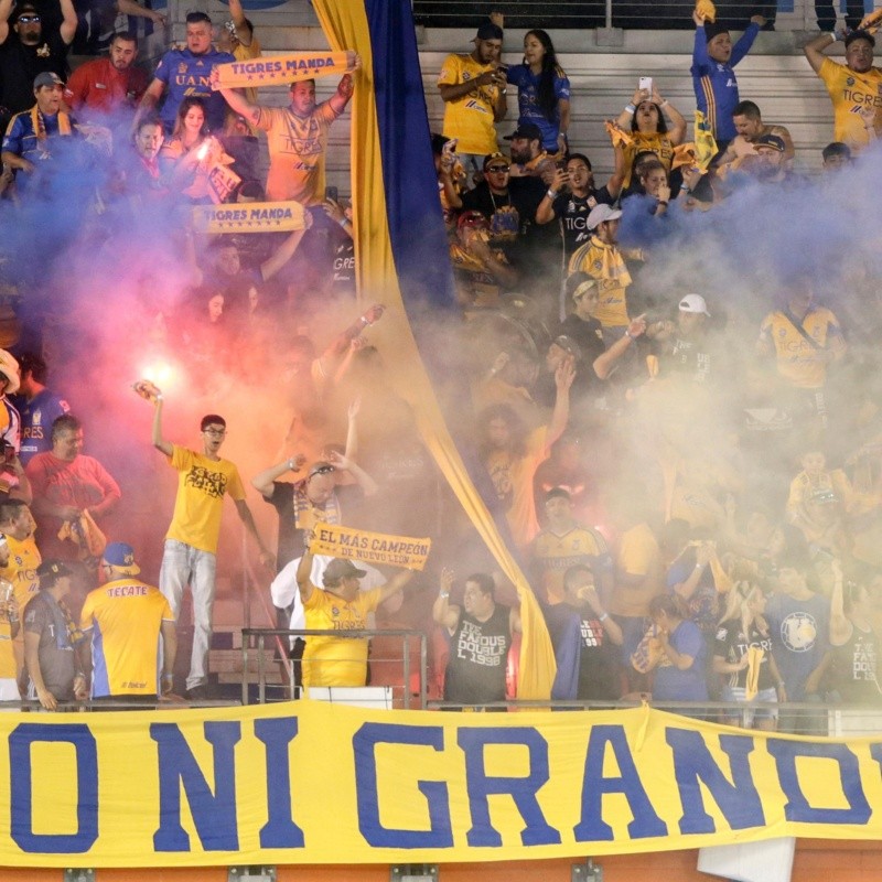 Abucheo de la afición de Tigres contra el equipo