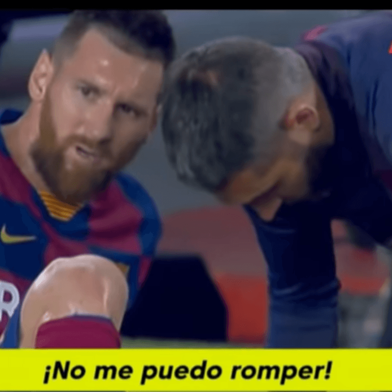 Re triste: Messi le gritaba "no me puedo romper, no me puedo romper" al médico de Barcelona