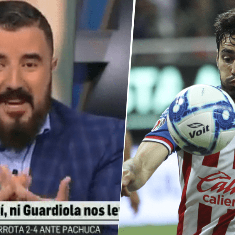 Álvaro Morales le faltó el respeto al Pollo Briseño: "Si vio videos de Maldini, está ciego"