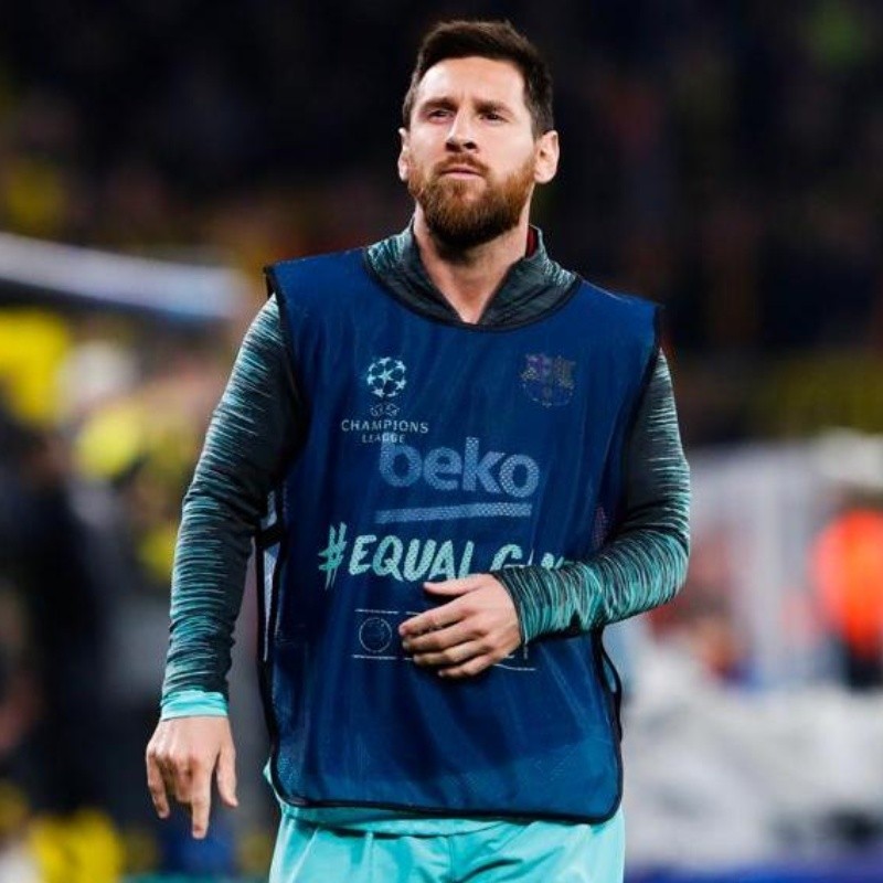 Oficial: Barcelona anunció el parte médico de Messi