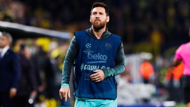 Oficial: Barcelona anunció el parte médico de Messi