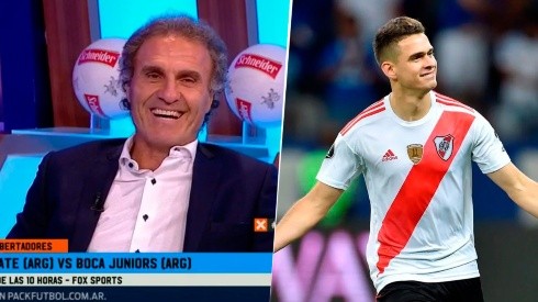 Ruggeri contó qué le diría a Borré para sacarlo del partido ante Boca