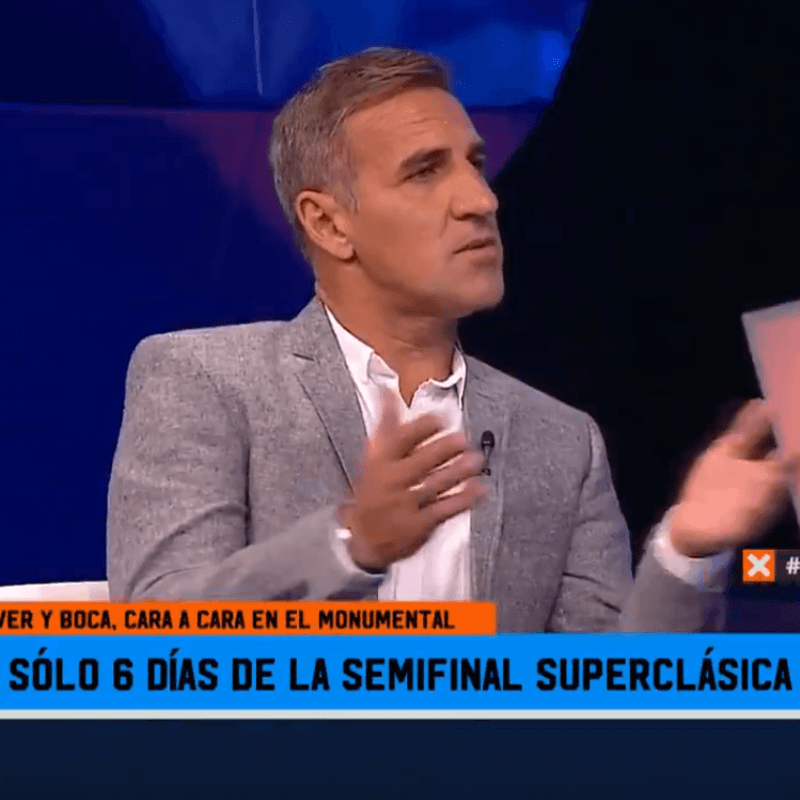 Cascini tiró que la gente de River no quiso jugar la final contra Boca en el Monumental