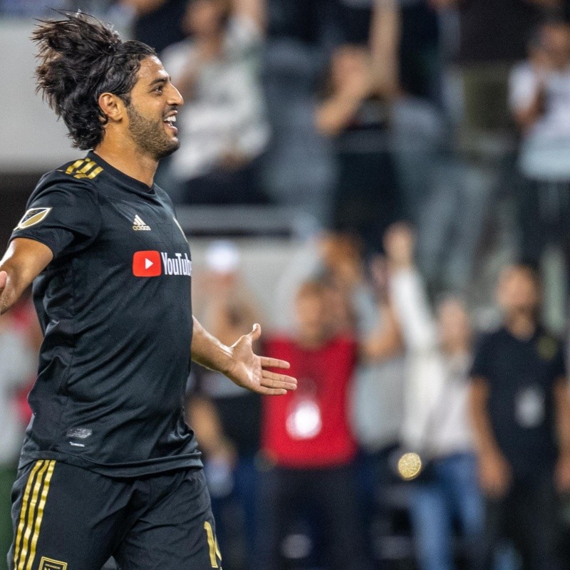 ¿Cuándo no? Vela marcó en la victoria de Los Angeles FC y se acercó al récord de goleo